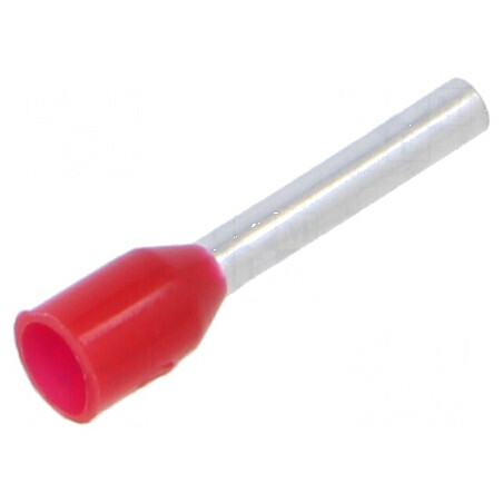 Vârf tub de capăt izolată cupru 1mm2 10mm cositorit crimpat | Electronic-mag.ro | Componente Electronice