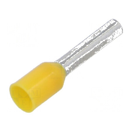 Vârf tub de capăt izolată cupru 1,5mm2 10mm cositorit | Electronic-mag.ro | Componente Electronice