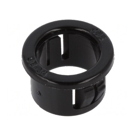 Manșon negru Ø 14,3mm pentru orificiu 11,4mm | Electronic-mag.ro | Componente Electronice