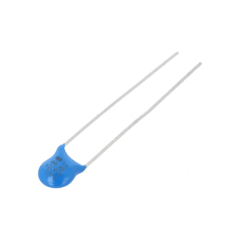 Varistor oxid de metal THT 50VAC 65VDC 82V ±10% 400A 2,5J | Electronic-mag.ro | Componente Electronice
