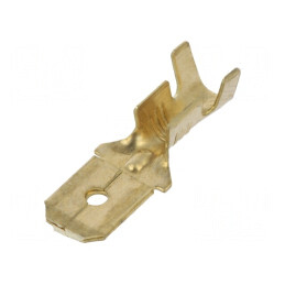 Terminal plat 6,3mm tată 1÷2,5mm² crimpat pe cablu | Electronic-mag.ro | Componente Electronice