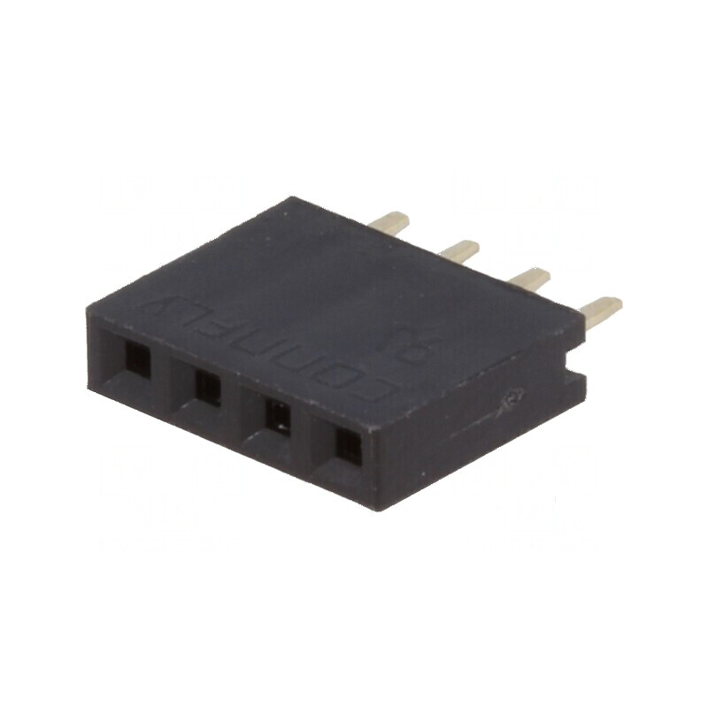 Conector şiruri pini soclu mamă 4 PIN 2,54mm THT 1x4 | Electronic-mag.ro | Componente Electronice Conector şiruri pini soclu mamă 4 PIN 2,54mm THT 1x4 | Electronic-mag.ro | Componente Electronice