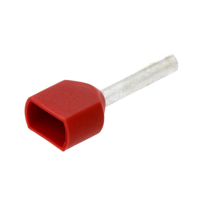 Vârf tub de capăt dublă izolată cupru 1,5mm2 12mm cositorit | Electronic-mag.ro | Componente Electronice Vârf tub de capăt dublă izolată cupru 1,5mm2 12mm cositorit | Electronic-mag.ro | Componente Electronice