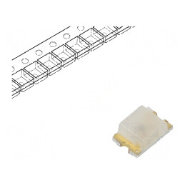 LED SMD 0805 Roșie 28-180mcd 2x1,3x0,8mm 150° 20mA | Electronic-mag.ro | Componente Electronice