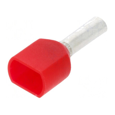 Vârf tub capăt izolată dublă cupru 1mm2 8mm cositorit | Electronic-mag.ro | Componente Electronice