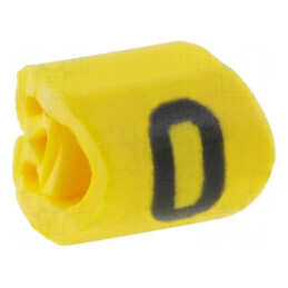 Markere Marcaj PVC Galben 0 1÷3mm -65÷105°C | Electronic-mag.ro | Componente Electronice