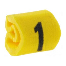 Markere Marcaj PVC galben 1 1÷3mm 65÷105°C | Electronic-mag.ro | Componente Electronice