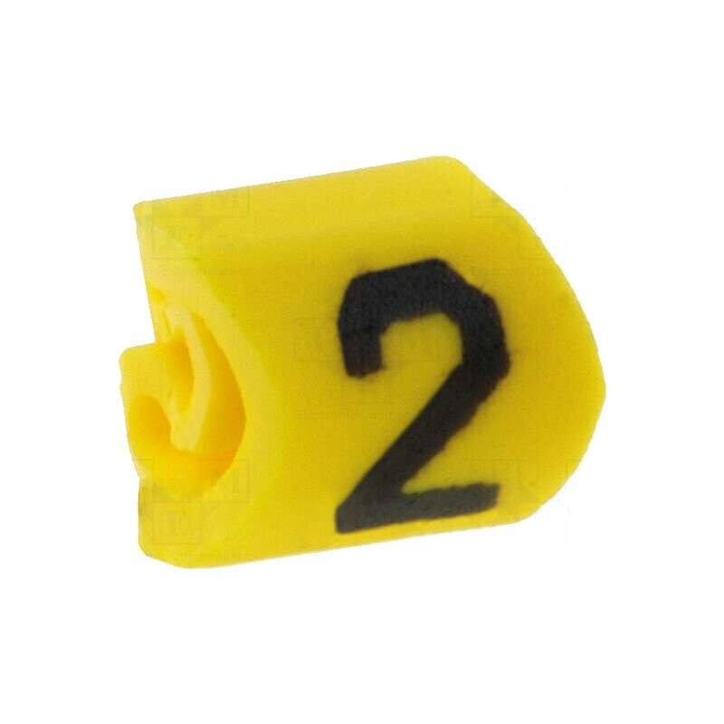 Markere Marcaj PVC Galben 2 1÷3mm -65÷105°C | Electronic-mag.ro | Componente Electronice Markere Marcaj PVC Galben 2 1÷3mm -65÷105°C | Electronic-mag.ro | Componente Electronice