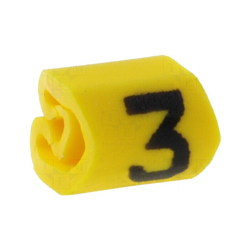Markere pentru Marcaj PVC Galben 3 1/3mm -65÷105°C | Electronic-mag.ro | Componente Electronice Markere pentru Marcaj PVC Galben 3 1/3mm -65÷105°C | Electronic-mag.ro | Componente Electronice