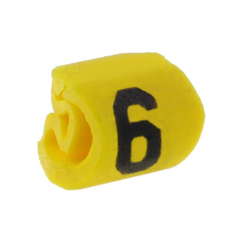 Markere Marcaj PVC galbenă 6 1÷3mm -65÷105°C | Electronic-mag.ro | Componente Electronice Markere Marcaj PVC galbenă 6 1÷3mm -65÷105°C | Electronic-mag.ro | Componente Electronice