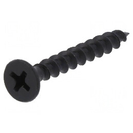 Şurub din oţel călit 3,9x35mm cu cap îngropat Phillips PH2 pentru lemn | Electronic-mag.ro | Componente Electronice