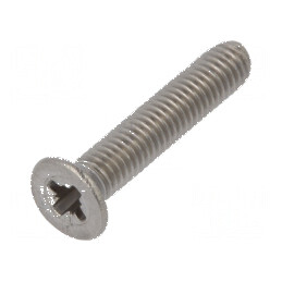 Şurub M3x16 Cap îngropat Pozidriv PZ1 DIN 965A ISO 7046 | Electronic-mag.ro | Componente Electronice
