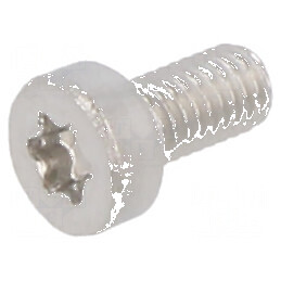 Şurub M3x6 Torx TX10 oțel inoxidabil A2 cu cap rotund | Electronic-mag.ro | Componente Electronice