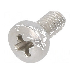 Şurub M3x6 Cap Rotund Phillips PH1 Oțel Inox A2 | Electronic-mag.ro | Componente Electronice