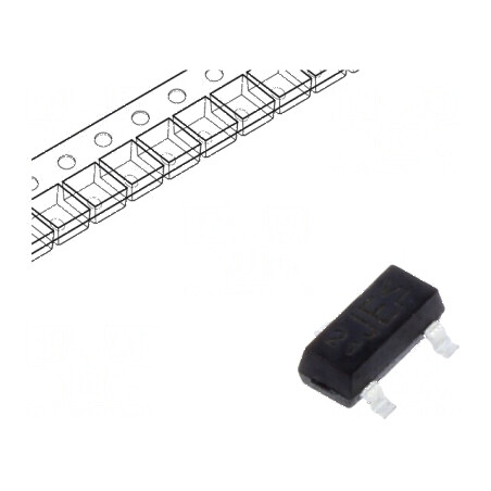 Diodă SMD 70V 0,15A 6ns SOT23 | Electronic-mag.ro | Componente Electronice