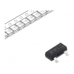 Diodă Schottky SMD 30V 0,2A SOT23 5ns | Electronic-mag.ro | Componente Electronice