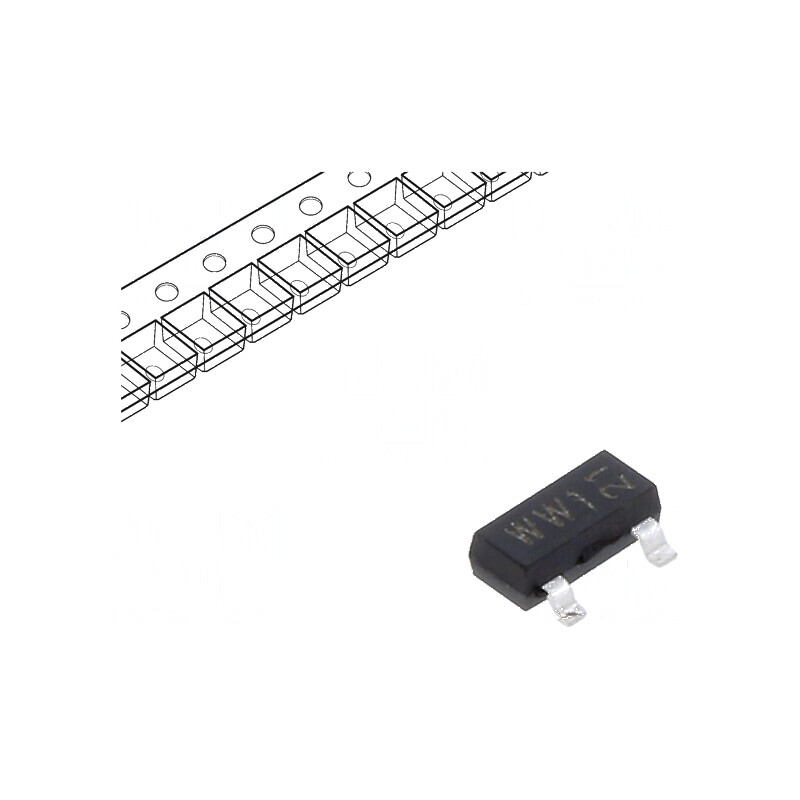 Diodă Schottky SMD 30V 0,2A SOT23 5ns | Electronic-mag.ro | Componente Electronice