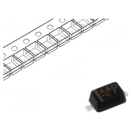Diodă SMD 200V 0,2A 50ns SOD323 Ufmax 1V Ifsm 4A | Electronic-mag.ro | Componente Electronice