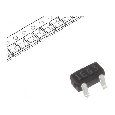 Tranzistor NPN bipolar 45V 100mA SOT523 | Electronic-mag.ro | Componente Electronice