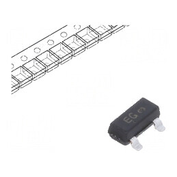 Tranzistor NPN bipolar 45V 0,8A SOT23 | Electronic-mag.ro | Componente Electronice