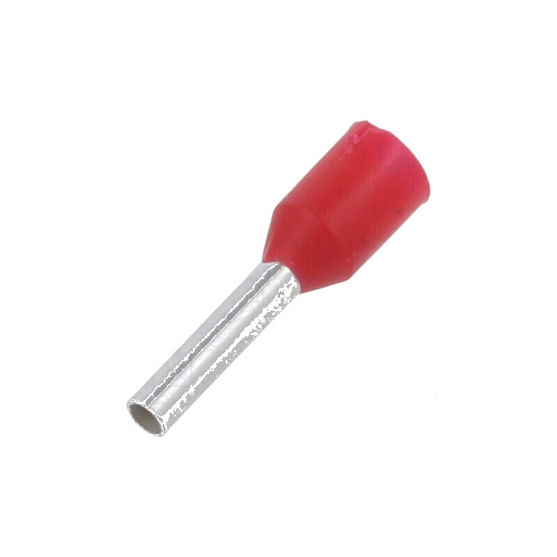 Vârf de tub capăt izolată cupru 1mm² 8mm cositorit crimpat | Electronic-mag.ro | Componente Electronice Vârf de tub capăt izolată cupru 1mm² 8mm cositorit crimpat | Electronic-mag.ro | Componente Electronice