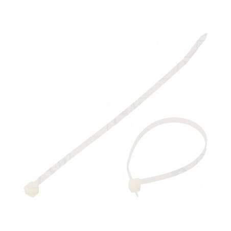Colier de strângere poliamidă 200mm 4,8mm 220N naturală | Electronic-mag.ro | Componente Electronice