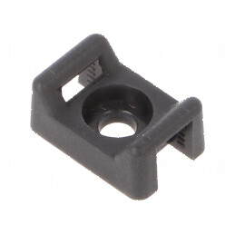 Element de susținere poliamidă UL94V-2 neagră | Electronic-mag.ro | Componente Electronice