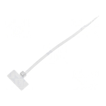 Colier de strângere poliamidă 110mm x 2,5mm cu etichetă | Electronic-mag.ro | Componente Electronice