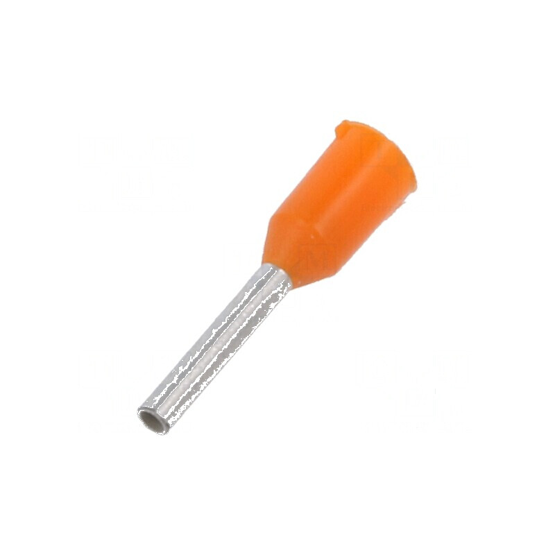 Vârf tub capăt izolată cupru 0,5mm2 8mm cositorit crimpat | Electronic-mag.ro | Componente Electronice Vârf tub capăt izolată cupru 0,5mm2 8mm cositorit crimpat | Electronic-mag.ro | Componente Electronice