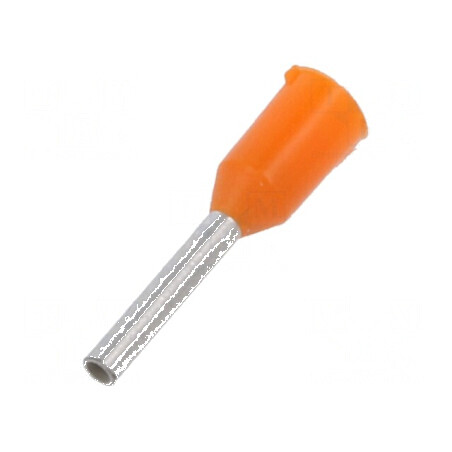 Vârf tub capăt izolată cupru 0,5mm2 8mm cositorit crimpat | Electronic-mag.ro | Componente Electronice