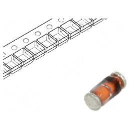 Diodă Zener 0,5W 18V SMD QuadroMELF SOD80 BZT55 | Electronic-mag.ro | Componente Electronice