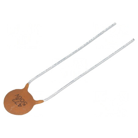 Condensator ceramic 4,7nF 500V Y5V THT 8mm | Electronic-mag.ro | Componente Electronice