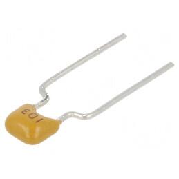 Condensator ceramic 10nF 100V X7R ±10% THT 5mm | Electronic-mag.ro | Componente Electronice