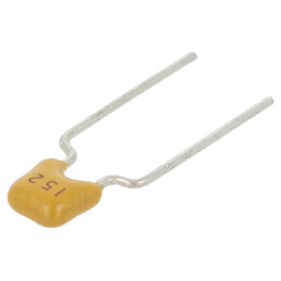 Condensator ceramic 1,5nF 100V X7R ±10% THT 5mm | Electronic-mag.ro | Componente Electronice