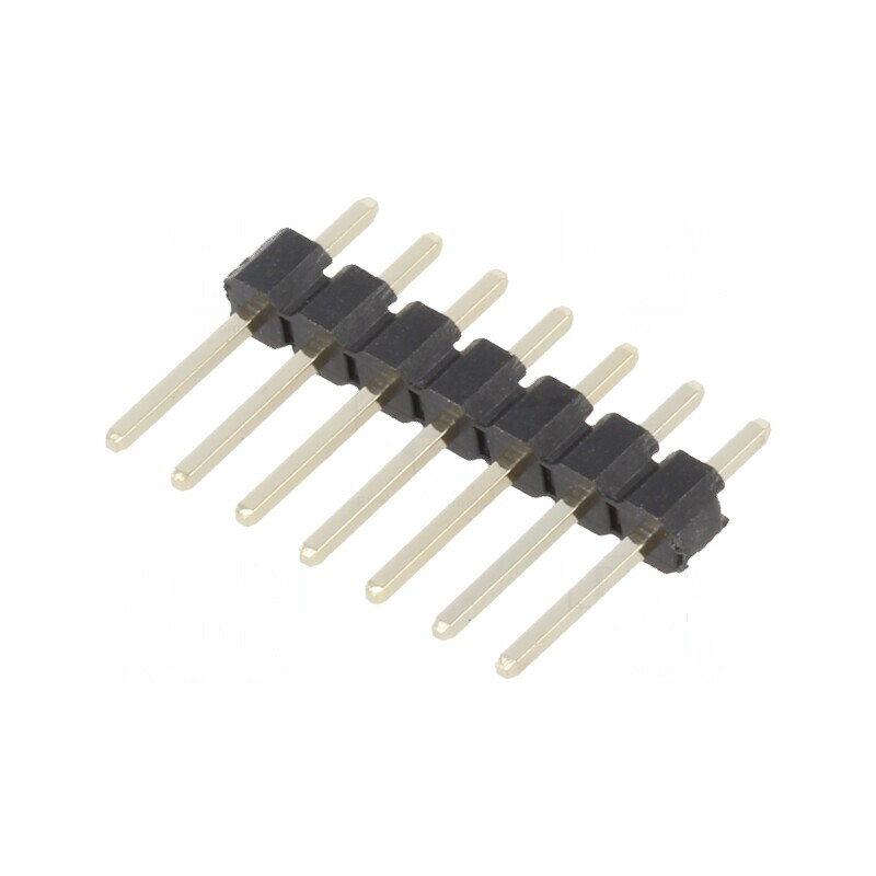 Conector şiruri pini tată 7 PIN 2,54mm THT | Electronic-mag.ro | Componente Electronice