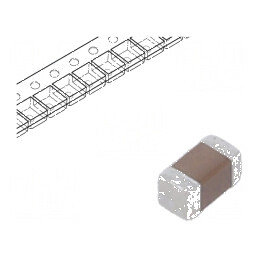 Condensator ceramic MLCC 1uF 25V X5R ±10% SMD 0402 | Electronic-mag.ro | Componente Electronice