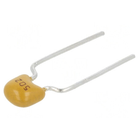 Condensator ceramic 5nF 50V X7R THT 5mm ±10% | Electronic-mag.ro | Componente Electronice