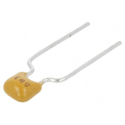 Condensator ceramic 68nF 50V X7R ±10% THT 5mm | Electronic-mag.ro | Componente Electronice