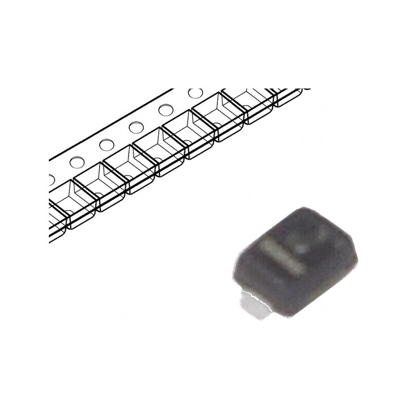 Diodă TVS 0,3W 7,8V 15A Bidirecțională SOD923 | Electronic-mag.ro | Componente Electronice Diodă TVS 0,3W 7,8V 15A Bidirecțională SOD923 | Electronic-mag.ro | Componente Electronice