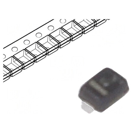 Diodă TVS 0,3W 7,8V 15A Bidirecțională SOD923 | Electronic-mag.ro | Componente Electronice
