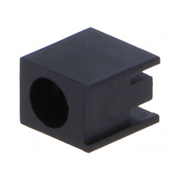 Carcasă LED 3mm poliamidă unghi negru UL94V-2 | Electronic-mag.ro | Componente Electronice