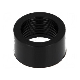 Piuliță neagră 5mm UL94V-2 din poliamidă | Electronic-mag.ro | Componente Electronice