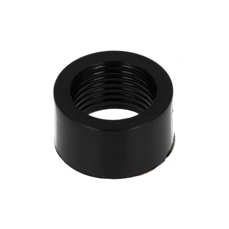 Piuliță neagră 5mm UL94V-2 din poliamidă | Electronic-mag.ro | Componente Electronice