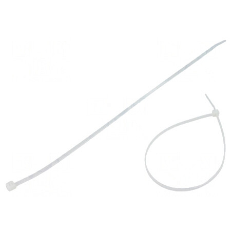 Colier de strângere poliamidă 280mm x 3,6mm 177N naturală | Electronic-mag.ro | Componente Electronice