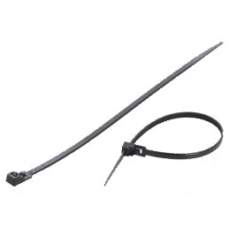 Colier de strângere poliamidă 200mm x 4.8mm | Electronic-mag.ro | Componente Electronice