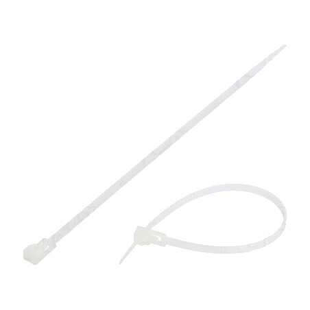 Colier strângere desfacere 200mm x 4,8mm poliamidă | Electronic-mag.ro | Componente Electronice