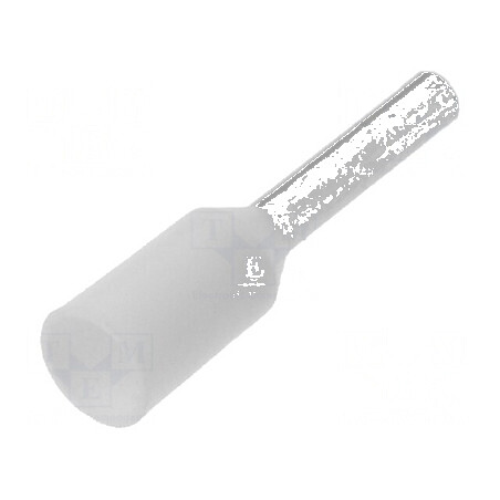 Vârf tub de capăt izolat cupru 0,5mm² 6mm cositorit crimpat | Electronic-mag.ro | Componente Electronice