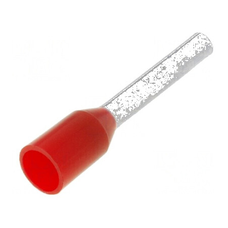Vârf tub capăt izolată cupru 1mm² 10mm cositorit crimpat | Electronic-mag.ro | Componente Electronice