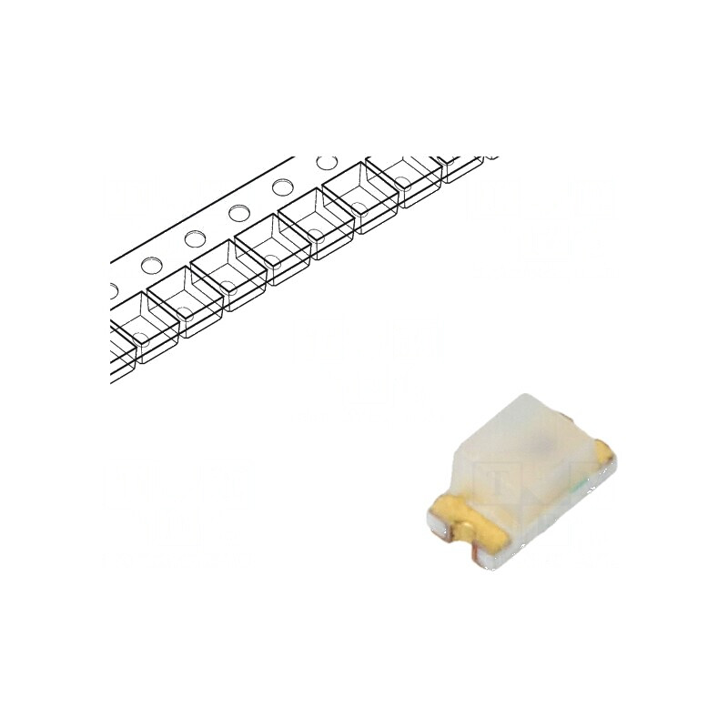 LED SMD 0603 roșie 120-470mlm 1,6x0,8x0,8mm | Electronic-mag.ro | Componente Electronice