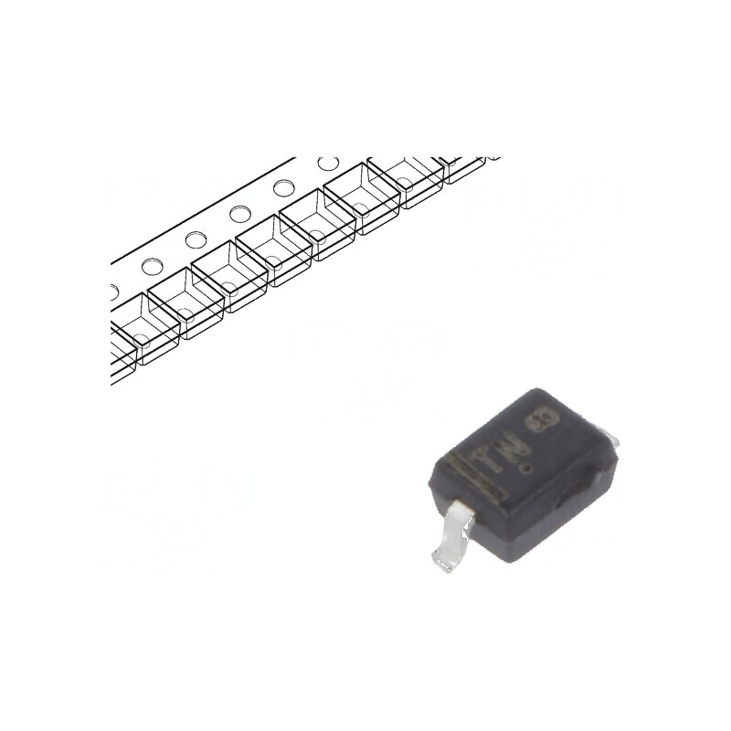 Diodă Zener 0,3W 12V SMD SOD323 | Electronic-mag.ro | Componente Electronice Diodă Zener 0,3W 12V SMD SOD323 | Electronic-mag.ro | Componente Electronice